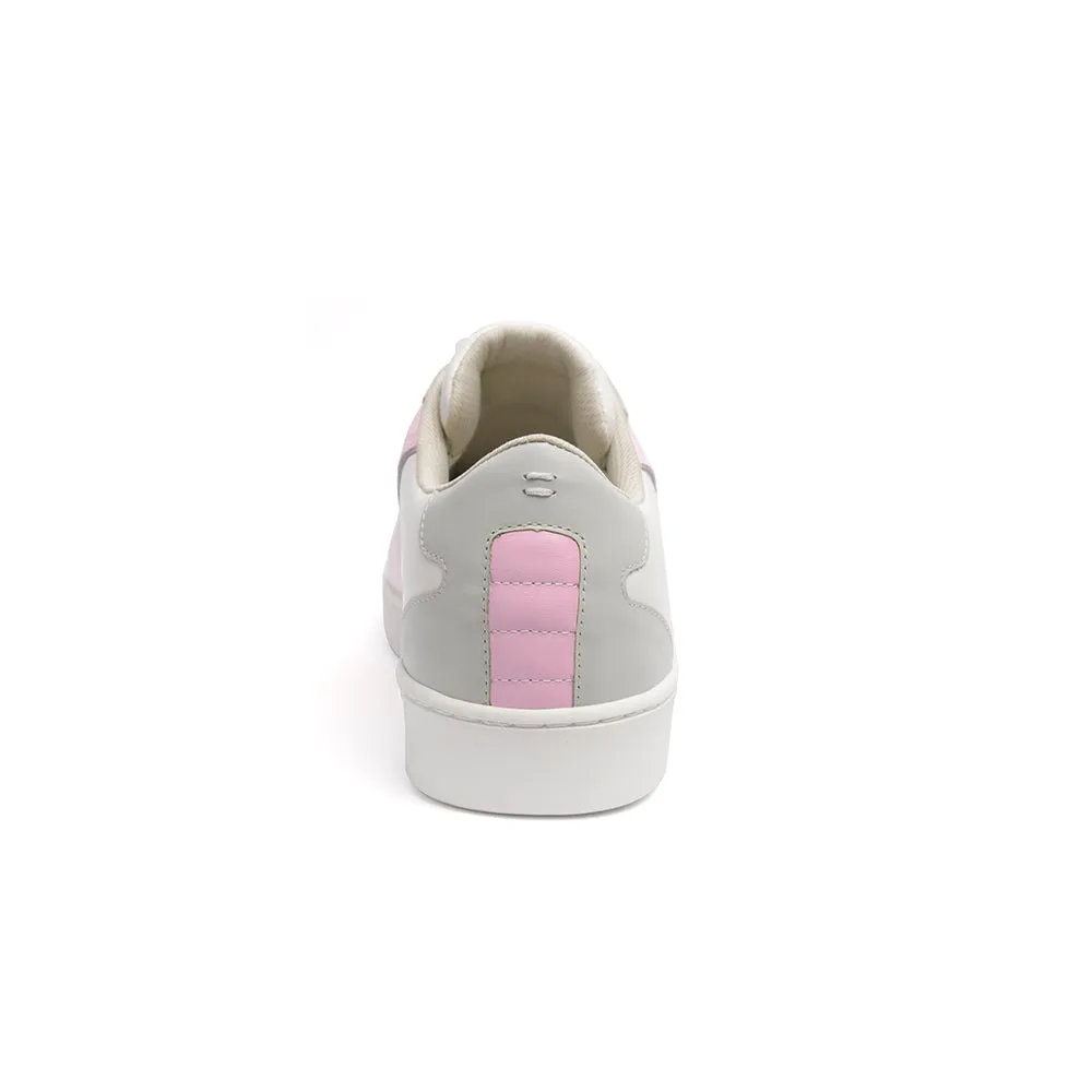 Women's Adelaide Pink Leather Sneakers 92692-016